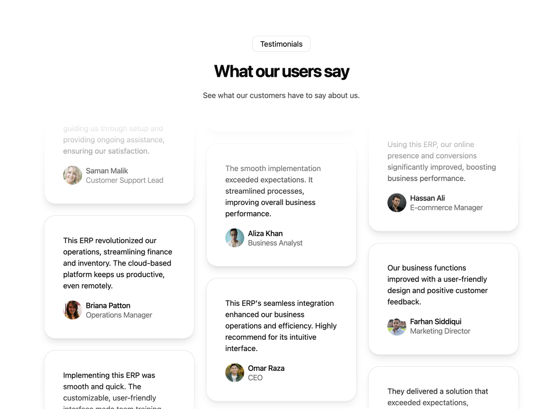 Social proof variant